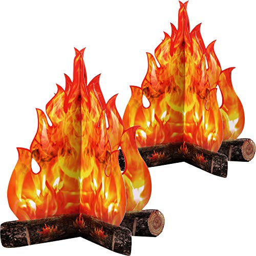 Boao Kunstfeuer Künstliche Flamme Camping Dekoration 3D Karton Lagerfeuer Herzstück Künstliche Flammen Lagerfeuer Party Dekoration für Klassenzimmer Camp Junggesellenabschied Partyzubehör Boao Kunstfeuer Künstliche Flamme Camping Dekoration 3D Karton Lagerfeuer Herzstück Künstliche Flammen Lagerfeuer Party Dekoration für Klassenzimmer Camp Junggesellenabschied Partyzubehör von Boao