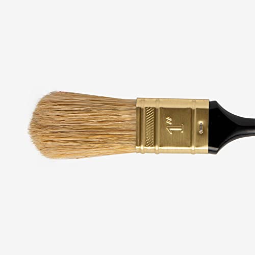 Bob Ross Ovale Pinsel 2,5 cm, Weiß, Tierhaare Bob Ross Ovale Pinsel 2,5 cm, Weiß, Tierhaare von Bob Ross