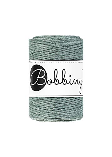Bobbiny Baby Makramee-Schnur, 1,5 mm, einlagig, Lorbeerfarben, 100 m von Bobbiny