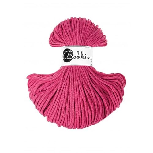 Bobbiny Baumwollseil 3mm Dopamine Pink 100m 100% Baumwolle Bobbiny Baumwollseil 3mm Dopamine Pink 100m 100% Baumwolle von Bobbiny