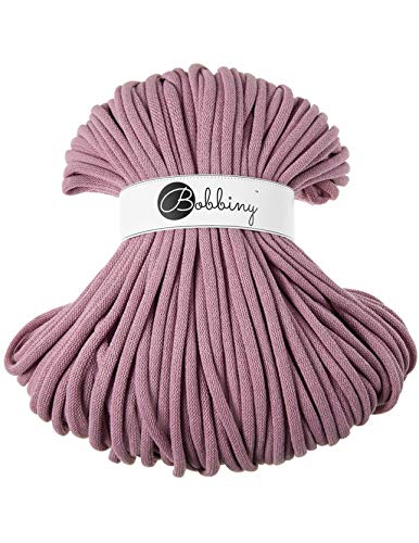 Bobbiny Jumbo 9 mm - Rope-Garn 100 m (dusty pink) von Bobbiny