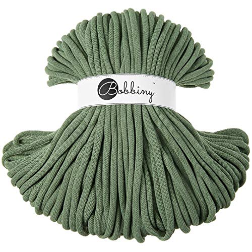 Bobbiny Jumbo 9 mm - Rope-Garn 100 m (eucalyptus) von Bobbiny