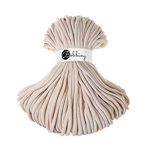 Bobbiny Jumbo 9 mm - Rope-Garn 100 m (golden natural) von Bobbiny