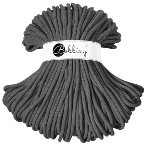 Bobbiny Jumbo-Makramee-Schnur, geflochten, 9 mm, 100 m von Bobbiny