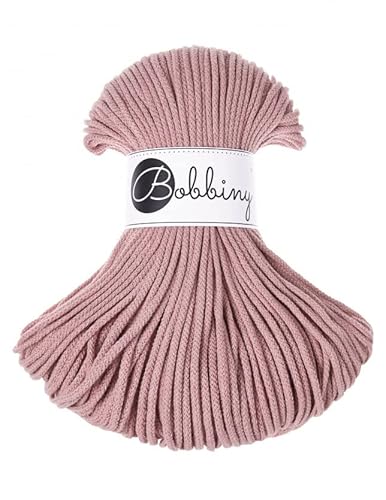 Bobbiny Junior 3 mm - Rope-Garn 100 m (Blush) von Bobbiny