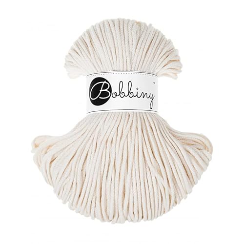 Bobbiny Junior 3 mm - Rope-Garn 100 m (Natural) von Bobbiny