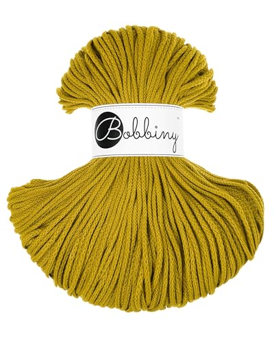 Bobbiny Junior Makramee-Schnur, geflochten, 3 mm, 100 m Bobbiny Junior Makramee-Schnur, geflochten, 3 mm, 100 m von Bobbiny