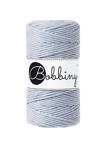 Bobbiny Öko-Tex Makramee Garn 3mm - 100m (Iris) von Bobbiny