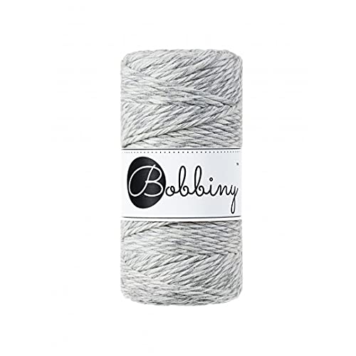 Bobbiny Makramee Kordel 3mm - 100m - (Marmor) von Bobbiny