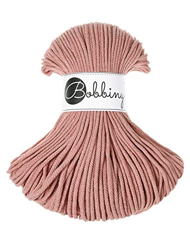 Bobbiny Makramee-Seil, 3 mm, 100 % Baumwolle, 100 m von Bobbiny