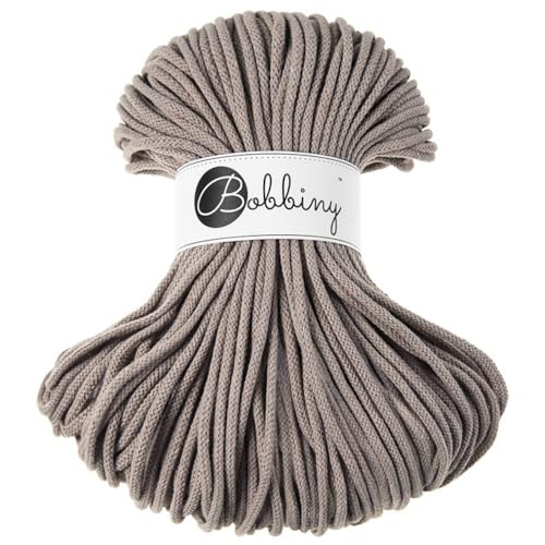 Bobbiny Makramee-Flechtkordel, 5 mm, 100 m, Kaffeebraun Bobbiny Makramee-Flechtkordel, 5 mm, 100 m, Kaffeebraun von Bobbiny