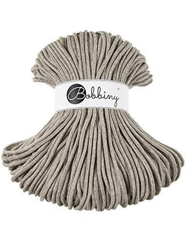 Bobbiny Oeko-Tex Kordel 5mm x 100 Meter für Makramee und Basteln in Beige Melange Bobbiny Oeko-Tex Kordel 5mm x 100 Meter für Makramee und Basteln in Beige Melange von Bobbiny
