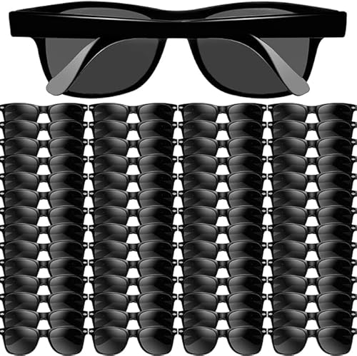 100 Stück Schwarze Party Sonnenbrille, Neon Sonnenbrille Vintage Sonnenbrillen Set Retro Lustige Party Brille für Strand Hochzeit Partypool Partyzubehör Geburtstagsparty Zubehör für Frauen Männer 100 Stück Schwarze Party Sonnenbrille, Neon Sonnenbrille Vintage Sonnenbrillen Set Retro Lustige Party Brille für Strand Hochzeit Partypool Partyzubehör Geburtstagsparty Zubehör für Frauen Männer von Boboeitody