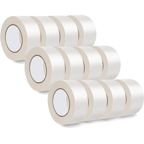 12 Rollen Professionelles Klebeband, 50mm x 50m Panzertape Extra Stark, 60 Yards Jeder, Starke Keine Rückstände Schwer Zoll Kanal Band,Allwetter,Reißen von Hand für Mehrzweck Home Reparatur 12 Rollen Professionelles Klebeband, 50mm x 50m Panzertape Extra Stark, 60 Yards Jeder, Starke Keine Rückstände Schwer Zoll Kanal Band,Allwetter,Reißen von Hand für Mehrzweck Home Reparatur von Boboeitody