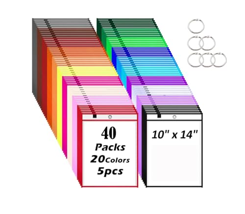 40 Stück Abwischbare Durchsichtige Hüllen A4 Dry Erase Taschen Beschreib Wiederverwendbar Dry Erase Pockets mit Knochenform Radiergummi Radierstiften Schlüsselanhänger (20 Farben, 26x36cm-40 Stück) 40 Stück Abwischbare Durchsichtige Hüllen A4 Dry Erase Taschen Beschreib Wiederverwendbar Dry Erase Pockets mit Knochenform Radiergummi Radierstiften Schlüsselanhänger (20 Farben, 26x36cm-40 Stück) von Boboeitody
