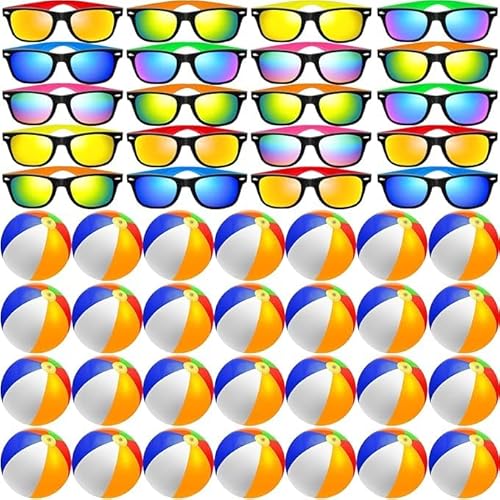 60 Stück Sonnenbrille Strandbälle 30 Stück Neon Sonnenbrille 30 Stück 12" Strandbälle Jungen Mädchen Graduation Party für Sommer Beach Party Goodie Bag Supplies (60 Stück Sonnenbrille Strandbälle) 60 Stück Sonnenbrille Strandbälle 30 Stück Neon Sonnenbrille 30 Stück 12" Strandbälle Jungen Mädchen Graduation Party für Sommer Beach Party Goodie Bag Supplies (60 Stück Sonnenbrille Strandbälle) von Boboeitody