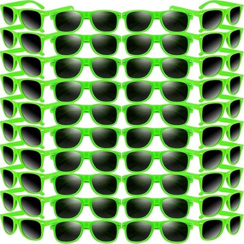 60 Stück Sonnenbrillen Bulk Beach Party Sonnenbrillen Kinder 6+ Jahren Unisex Erwachsener Retro Klassisch Partybrillen Goody Bag Fillers für Geburtstagsfeier Pool Hochzeitsfeier Geschenktütenfüller von Boboeitody