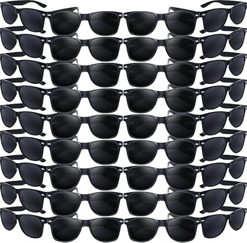 60 Stück Sonnenbrillen Bulk Beach Party Sonnenbrillen Kinder 6+ Jahren Unisex Erwachsener Retro Klassisch Partybrillen Goody Bag Fillers für Geburtstagsfeier Pool Hochzeitsfeier Geschenktütenfüller von Boboeitody