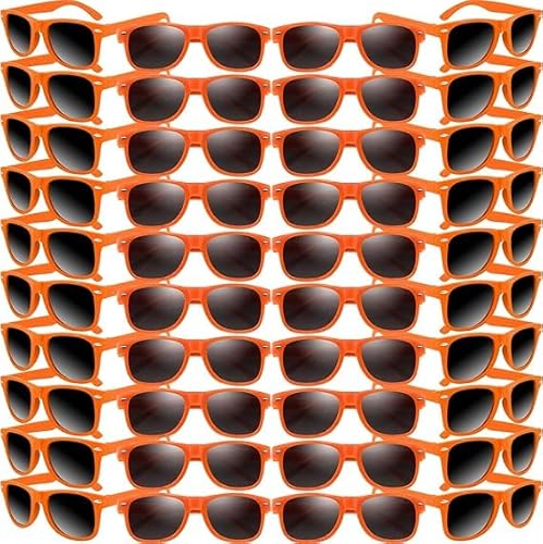 60 Stück Sonnenbrillen Bulk Beach Party Sonnenbrillen Kinder 6+ Jahren Unisex Erwachsener Retro Klassisch Partybrillen Goody Bag Fillers für Geburtstagsfeier Pool Hochzeitsfeier Geschenktütenfüller von Boboeitody