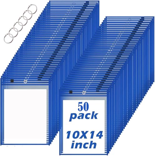 Abwischbare Durchsichtige Hüllen, 50 Stück Reusable Dry Erase Pockets Schreibwaren Lieferungen für Büro und Schule, 36x26cm mit Knochenform Radiergummi Radierstiften Schlüsselanhänger für Schulbedarf Abwischbare Durchsichtige Hüllen, 50 Stück Reusable Dry Erase Pockets Schreibwaren Lieferungen für Büro und Schule, 36x26cm mit Knochenform Radiergummi Radierstiften Schlüsselanhänger für Schulbedarf von Boboeitody