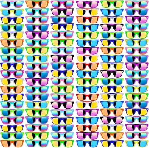 Boboeitody 48 Pack KinderSonnenbrille Party Gefälligkeiten,12 Farben Kinder Neon Sonnenbrille Bulk,Kinder Sonnenbrille Jungen Mädchen Eyewear Pack für Goody Bag Füller Strand Pool Geburtstagsparty Boboeitody 48 Pack KinderSonnenbrille Party Gefälligkeiten,12 Farben Kinder Neon Sonnenbrille Bulk,Kinder Sonnenbrille Jungen Mädchen Eyewear Pack für Goody Bag Füller Strand Pool Geburtstagsparty von Boboeitody