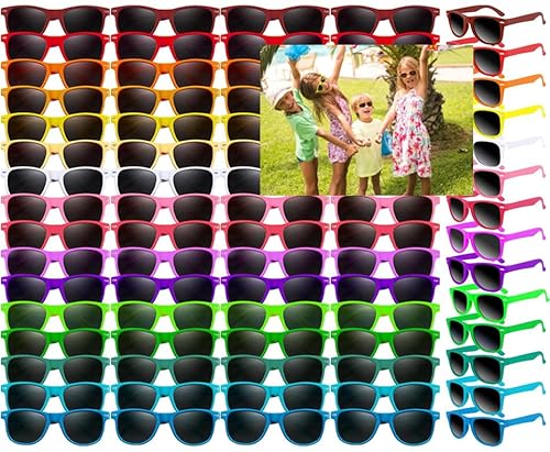 Boboeitody 70 Stk Kinder Sonnenbrille, Neon-Sonnenbrille in Großpackung Party Bag Fillers für Kinder Party Sonnenbrillen Große Geschenke für Geburtstag Abschlussfeier Party Zubehör-14 Farbstile Boboeitody 70 Stk Kinder Sonnenbrille, Neon-Sonnenbrille in Großpackung Party Bag Fillers für Kinder Party Sonnenbrillen Große Geschenke für Geburtstag Abschlussfeier Party Zubehör-14 Farbstile von Boboeitody