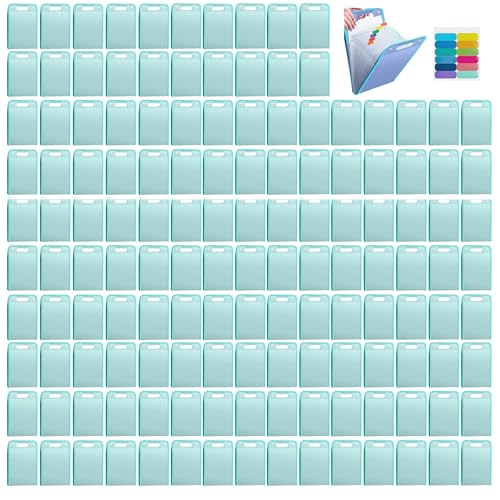 Sac Fourre-tout De Fichier - A4 Case De Stockage De Documents,Dossier De Grille Organisateur De Dossiers D'accordéon De13 Sections Les Fournitures D'étude, Le Tradier De Voyage Sac (100, Green) von Boboeitody
