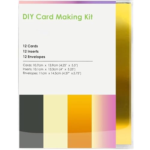 Bocguy Karten Zur Verwendung für Cricut Joy, 12-Pack Karten mit Briefumschläge für DIY Geschenk Grußkarten Einladung von Bocguy