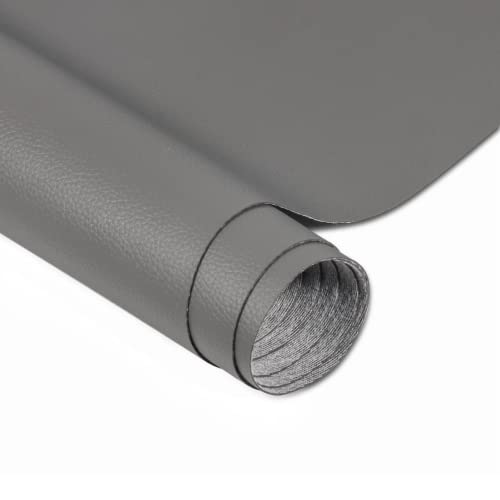 Bocguy Kunstleder Selbstklebend Leder Reparatur Patch, Lederflicken Selbstklebende 60 X 120 cm PU Lederreparaturband für Sofas, Autositze, Möbel Leder Reparatur und Renovierung, Grau Bocguy Kunstleder Selbstklebend Leder Reparatur Patch, Lederflicken Selbstklebende 60 X 120 cm PU Lederreparaturband für Sofas, Autositze, Möbel Leder Reparatur und Renovierung, Grau von Bocguy