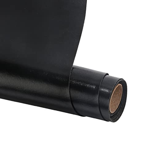 Kunstleder Selbstklebend, Leder Reparatur Set Schwarz Lederflicken Selbstklebend, Leder Reparatur Patch Klebefolie Leder für Sofas Autositze Bürostuhl Möbel (A) von Bocguy