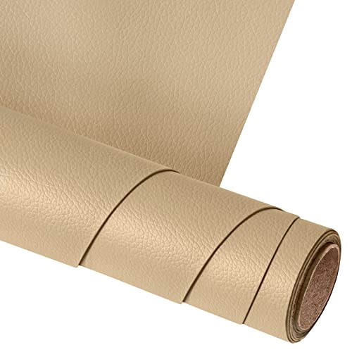 Leder Patch Selbstklebend 150 X 40 cm, Leder Reparatur Patch PU Lederreparaturband für Sofas, Handtaschen, Jacken, Autositze, Möbel Leder Reparatur und Renovierung, Khaki Leder Patch Selbstklebend 150 X 40 cm, Leder Reparatur Patch PU Lederreparaturband für Sofas, Handtaschen, Jacken, Autositze, Möbel Leder Reparatur und Renovierung, Khaki von Bocguy