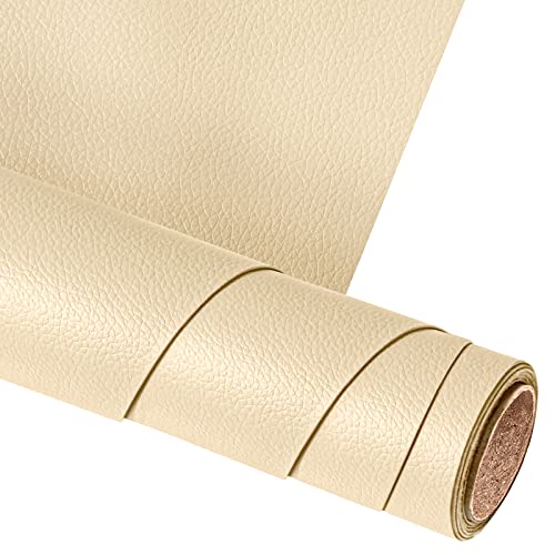 Leder Reparatur Set Kunstleder Selbstklebend, 300 x 40 cm Lederflicken Selbstklebend Kunstleder Reparaturset, für Bürostuhl Kopfteile Sofa, Beige Leder Reparatur Set Kunstleder Selbstklebend, 300 x 40 cm Lederflicken Selbstklebend Kunstleder Reparaturset, für Bürostuhl Kopfteile Sofa, Beige von Bocguy