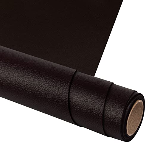 Leder Reparatur Set Kunstleder Selbstklebend, 60 x 120 cm Lederflicken Selbstklebend Kunstleder Reparaturset Dunkelbraun, für Bürostuhl Kopfteile Sofa Leder Reparatur Set Kunstleder Selbstklebend, 60 x 120 cm Lederflicken Selbstklebend Kunstleder Reparaturset Dunkelbraun, für Bürostuhl Kopfteile Sofa von Bocguy