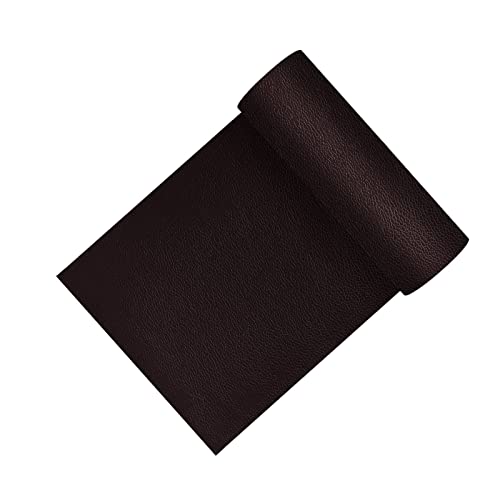 Leder Reparatur Set Kunstleder Selbstklebend, 8 x 150 cm Lederflicken Selbstklebend Kunstleder Reparaturset Dunkelbraun, für Bürostuhl Kopfteile Sofa Leder Reparatur Set Kunstleder Selbstklebend, 8 x 150 cm Lederflicken Selbstklebend Kunstleder Reparaturset Dunkelbraun, für Bürostuhl Kopfteile Sofa von Bocguy
