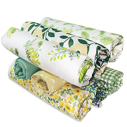 Stoffe Zum Nähen,Stoff,Bündchenstoff,Baumwollstoff,Patchwork Stoffe Paket Jersey Stoff Meterware Zum Nähen Diy Stoffstücke Für Alle Arten Von Kleinen Handgemachten(50x50cm) 8 Pcs von Bocguy