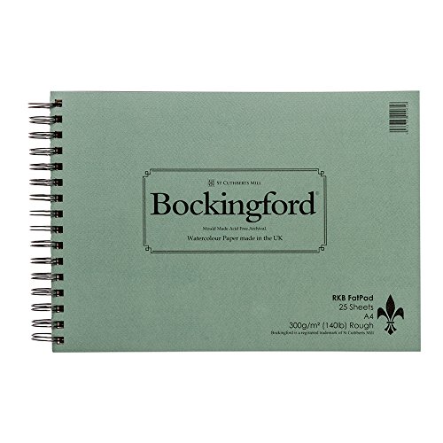 Bockingford : Spiral Fat Pad A4 Rough - 25s Bockingford : Spiral Fat Pad A4 Rough - 25s von Bockingford