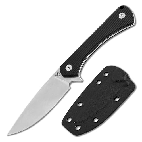 Böker Magnum® Brasa – EDC Messer mit feststehender Klinge 42a konform – Fulltang Jagdmesser mit G10 Griff schwarz & Kydex-Scheide – leichtes Backup Gürtelmesser mit 7,2 cm Droppoint Klinge von Böker Magnum