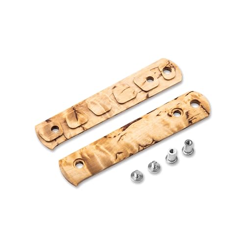 Böker Solingen BFF Packlite Griffschalen - Maserbirke Natur Smooth - Austauschbare Griffschalen für BFF Packlite Messer Böker Solingen BFF Packlite Griffschalen - Maserbirke Natur Smooth - Austauschbare Griffschalen für BFF Packlite Messer von Böker