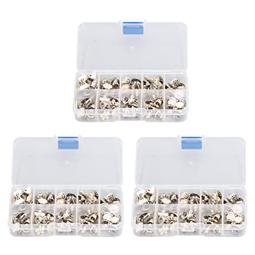 150pcs elegante Deck -Up -Knöpfe, keine nähen Plastikbrosche Knöpfe für Frauenhemden, Kleider, Pullover, DIY, Fadeless Sturdy von Bognajin