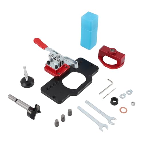 35mm Hinge Jig Drilling Hole Puncher, Aluminum Alloy Drill Guide Punch Locator, Accurate Positioning for Cabinet Door Panels, High Efficiency, sturdy and Lightweight Tool with Acc 35mm Hinge Jig Drilling Hole Puncher, Aluminum Alloy Drill Guide Punch Locator, Accurate Positioning for Cabinet Door Panels, High Efficiency, sturdy and Lightweight Tool with Acc von Bognajin
