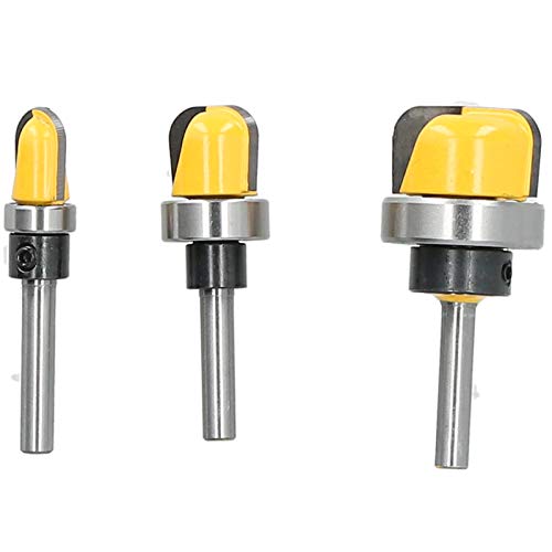 3pcs 6mm Shank Strength Woodworking Milling cutting machine Tool Set, Durably YG6 Alloy Material, Including 13mm/19mm/28.5mm cutting machine Bits, Practical for Woodworking, Long 3pcs 6mm Shank Strength Woodworking Milling cutting machine Tool Set, Durably YG6 Alloy Material, Including 13mm/19mm/28.5mm cutting machine Bits, Practical for Woodworking, Long von Bognajin