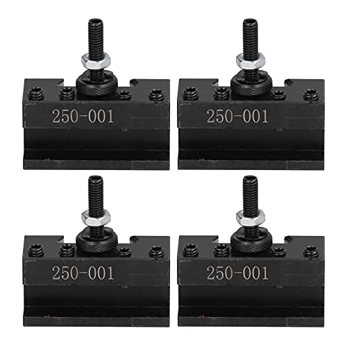 4Pcs Tool Post Holder Set for CNC Fixtures, Speed Steel 250 001, Includes Turinng, Facing, Boring, Piston, Cuneiform Hardware 4Pcs Tool Post Holder Set for CNC Fixtures, Speed Steel 250 001, Includes Turinng, Facing, Boring, Piston, Cuneiform Hardware von Bognajin