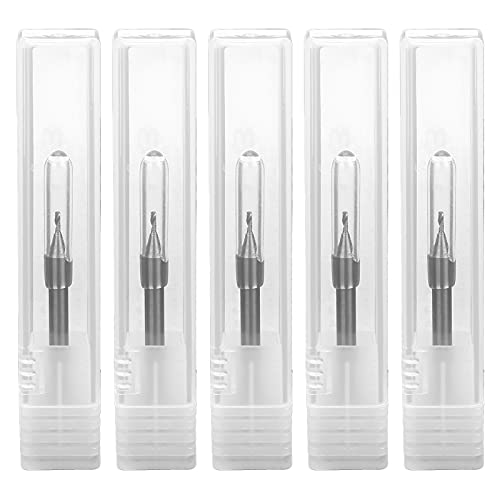 5PCS Tungsten Steel CNC End Mill Router Bit Set, 39mm Total Length, 3mm trowel, for CNC Engraving Machines, Cutting Efficiency, Durably and ‑Resistant 5PCS Tungsten Steel CNC End Mill Router Bit Set, 39mm Total Length, 3mm trowel, for CNC Engraving Machines, Cutting Efficiency, Durably and ‑Resistant von Bognajin