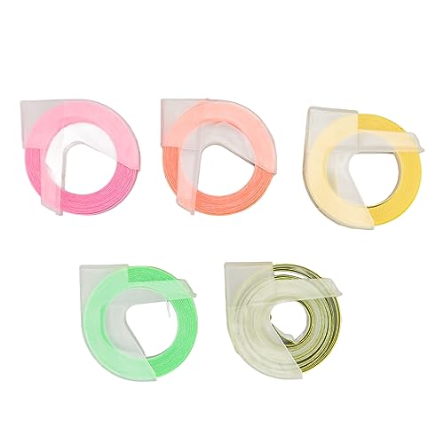 5pcs 3D -Präge -Etikettenbänder, Selbstkleber -Prägungsband für den Etikettiermacher, thermische Transfertechnologie, 9mm x, farbenfrohe Aufkleber, kompatibel mit 12813 12814 1610 5pcs 3D -Präge -Etikettenbänder, Selbstkleber -Prägungsband für den Etikettiermacher, thermische Transfertechnologie, 9mm x, farbenfrohe Aufkleber, kompatibel mit 12813 12814 1610 von Bognajin