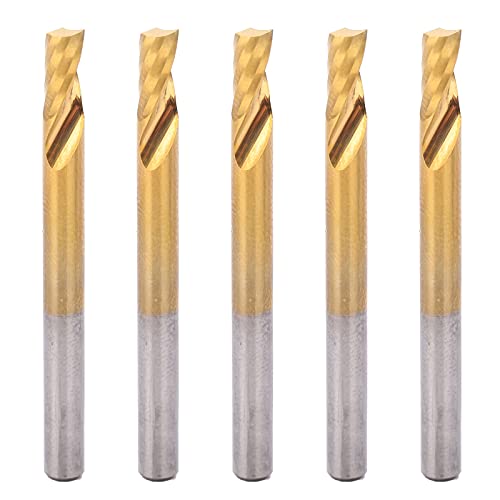 5pcs CNC Spiral End Mill Router Bit, Speed Stahl -Mahl -Schneidmaschine, 4 x 8 x 45 mm, leicht und dauerhaft, legiert zum Smoothness -Schneiden auf Nichteisenmetallen 5pcs CNC Spiral End Mill Router Bit, Speed Stahl -Mahl -Schneidmaschine, 4 x 8 x 45 mm, leicht und dauerhaft, legiert zum Smoothness -Schneiden auf Nichteisenmetallen von Bognajin