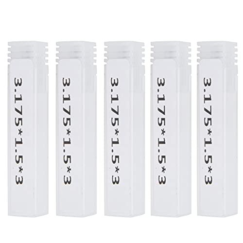 5pcs Spiralfräsen Schneidmaschine Single Trowel Wolfram Stahl CNC -Gravurmaschinenmaschine 3.175x1.5x3mm für die schnelle Verarbeitung Glätte 5pcs Spiralfräsen Schneidmaschine Single Trowel Wolfram Stahl CNC -Gravurmaschinenmaschine 3.175x1.5x3mm für die schnelle Verarbeitung Glätte von Bognajin