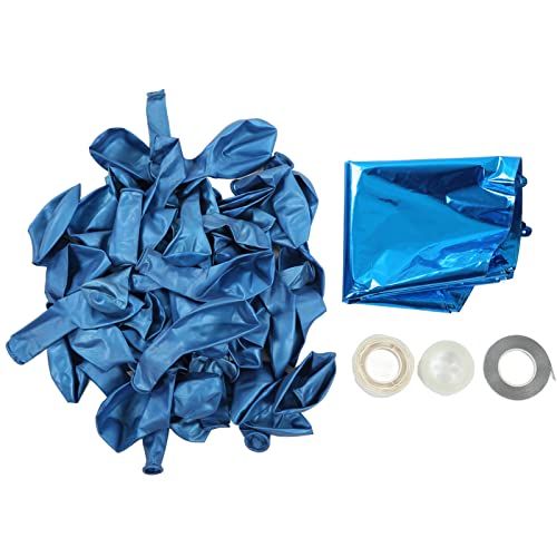 Blue Balloon Garland Kit, echte Latex -Partyballons, robuster und wunderschöner Stil, breite Bewerbung für Hochzeits -Babyparty -Dekor, umfasst 60 Latex- und 6 Folienballons von Bognajin
