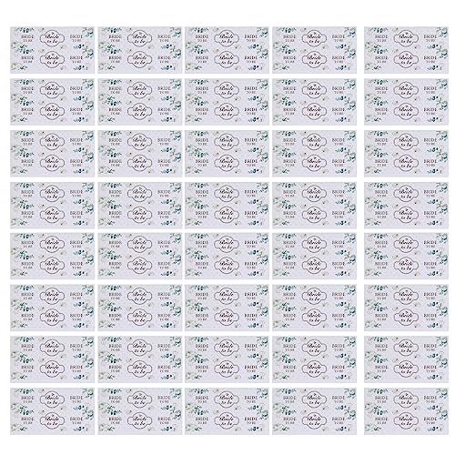 Braut zu Wasserflaschenaufklebern 80pcs Papieretiketten für Hochzeitsdekorationen, einfach zu bedienen und hervorragend für Standard -Wasserflaschen, Miniflaschen und Soda Braut zu Wasserflaschenaufklebern 80pcs Papieretiketten für Hochzeitsdekorationen, einfach zu bedienen und hervorragend für Standard -Wasserflaschen, Miniflaschen und Soda von Bognajin