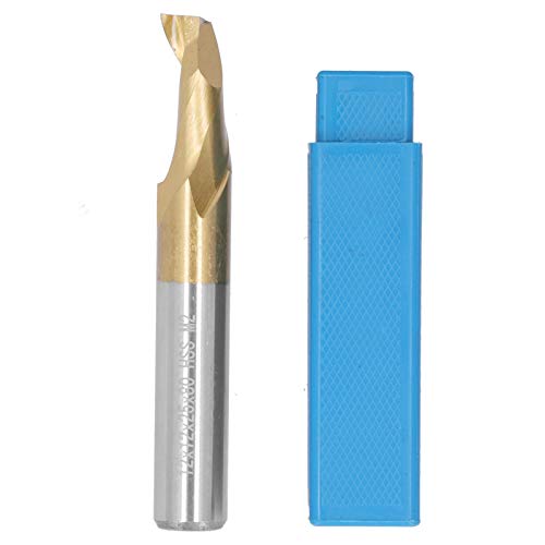 Einzelflöte -Mahlen -Schneidemaschine, M2 -Speed -Stahl, Metrik -Endmühlen -Router -Bit, 12x12x25x80 mm, für Aluminiumschneidung und CNC -Bearbeitung, Entfernung von Glättespips Einzelflöte -Mahlen -Schneidemaschine, M2 -Speed -Stahl, Metrik -Endmühlen -Router -Bit, 12x12x25x80 mm, für Aluminiumschneidung und CNC -Bearbeitung, Entfernung von Glättespips von Bognajin