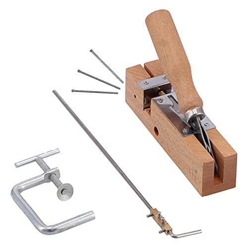 Profession elles Bienenstock-Puncher-Werkzeug, Bienen rahmen Eyelet Puncher, ergonomisches Griff-Design, aus Holz und Edelstahl, robust und lange Lebensdauer, für die Imkerei von Bognajin